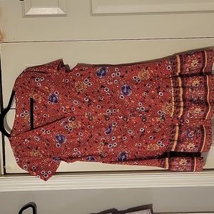 Button Up Shift Dress